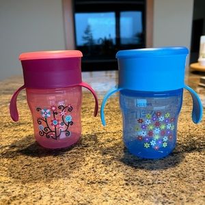 *SOLD* Phillips Avent My Drinking Cup (Set of 2)
